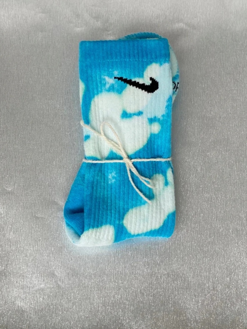 Blue Sky's Tie Dye Crew Socks Adult Medium